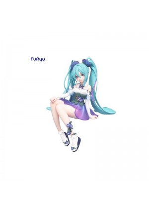 Figurine Hatsune Miku Perched Par Furyu - Flower Fairy Morning Glory 14 CM